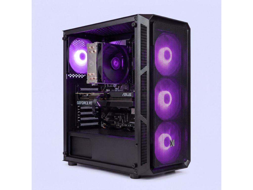 Herní počítač Raiko Pro s Intel Core i5-12400F a GeForce RTX 5060 Ti 8/16 GB