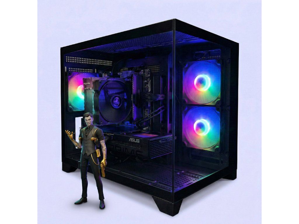 Herní počítač Raiko Pro s AMD Ryzen 5 7600 a GeForce RTX 5070 12 GB