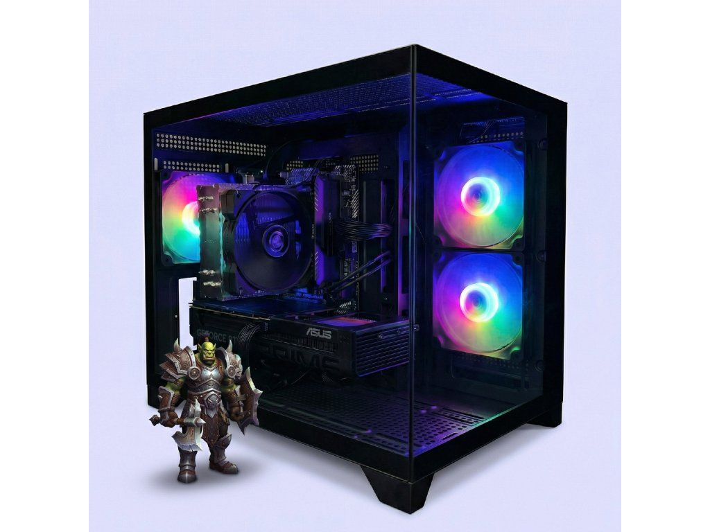 Herní počítač Raiko Pro s AMD Ryzen 7 7700 a GeForce RTX 5060 Ti 8/16 GB