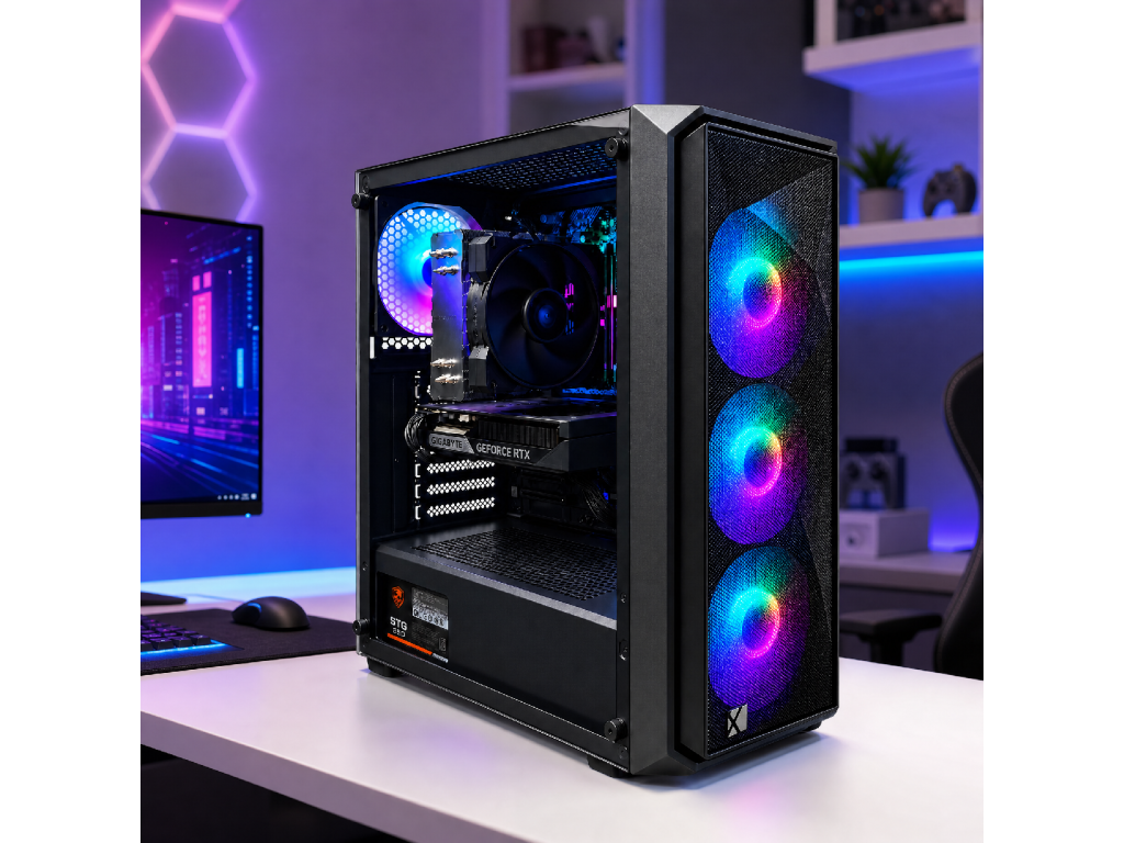 Počítač Raiko One s AMD Ryzen 5 5500 a NVIDIA GeForce RTX 3050 6 GB