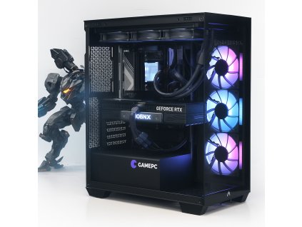 20250708 1151 Futuristic PC Showcase remix 01jzmq241ye1d9dax8r90dkyx6