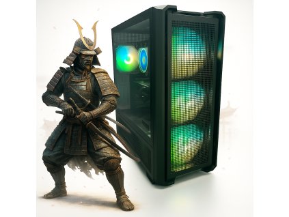 20250805 2241 Samurai PC Display remix 01k1xzcb4zfp7t547pyhpehckz