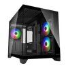 Černá varianta skříně COUGAR FV 150 Mini RGB pro herní počítač Raiko One REPAS