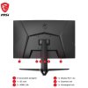 23.6" MSI G244C, prohnutý, Full HD 1920 × 1080 (16:9), 180 Hz, antireflexní displej, 8 bit, 1 ms