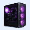 Černá herní sestava Raiko One s Intel Arc B570 8GB, mesh skříní VeinX HERMES a RGB ventilátory
