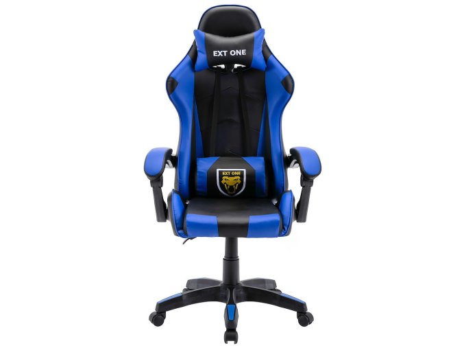 Herní židle na kolečkách EXT ONE Blue