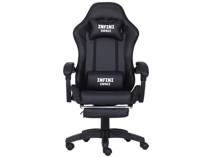 fotel gamingowy infini espace black 4