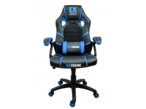 Herní židle na kolečkách Extreme EX  Light Blue