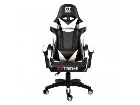 Herní židle na kolečkách Extreme GT White