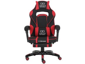 fotel gamingowy x stream red 12