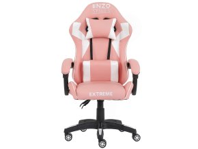fotel gamingowy enzo pink 1