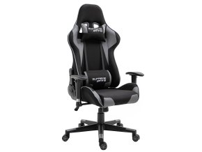 fotel gamingowy playmaker black gray 1