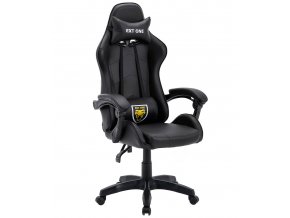 fotel gamingowy ext one black 4