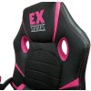 Herní židle na kolečkách Extreme EX Pink