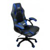 Herní židle na kolečkách Extreme EX Dark Blue