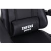 fotel gamingowy infini espace black 6
