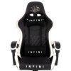 fotel gamingowy infini five white 3