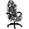 fotel gamingowy infini core light gray 1