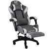 fotel gamingowy infini core light gray 2