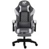 fotel gamingowy infini core light gray 4