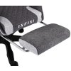 fotel gamingowy infini core light gray 5