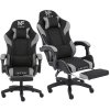 fotel gamingowy infini core black dark gray 0