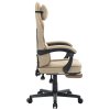 fotel gamingowy deus edge beige 4