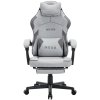 fotel gamingowy deus edge light gray 6