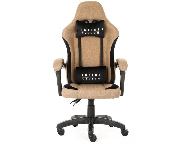 fotel gamingowy infini system brown 1