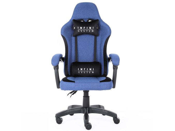 fotel gamingowy infini system blue 2