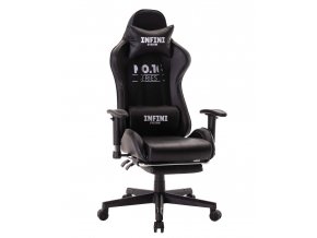 fotel gracza gamingowy no16 black 1