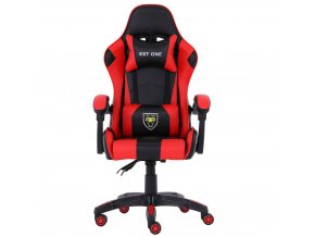 fotel gamingowy ect one red 1