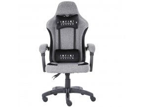 fotel gamingowy infini system light gray 1