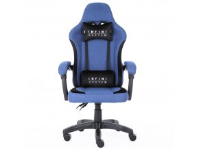 fotel gamingowy infini system blue 2