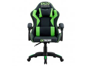 fotel gamingowy enzo green 1