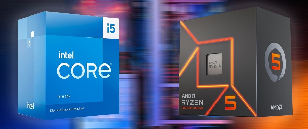 Srovnání procesorů Intel Core i5-12400F a AMD Ryzen 5 5600