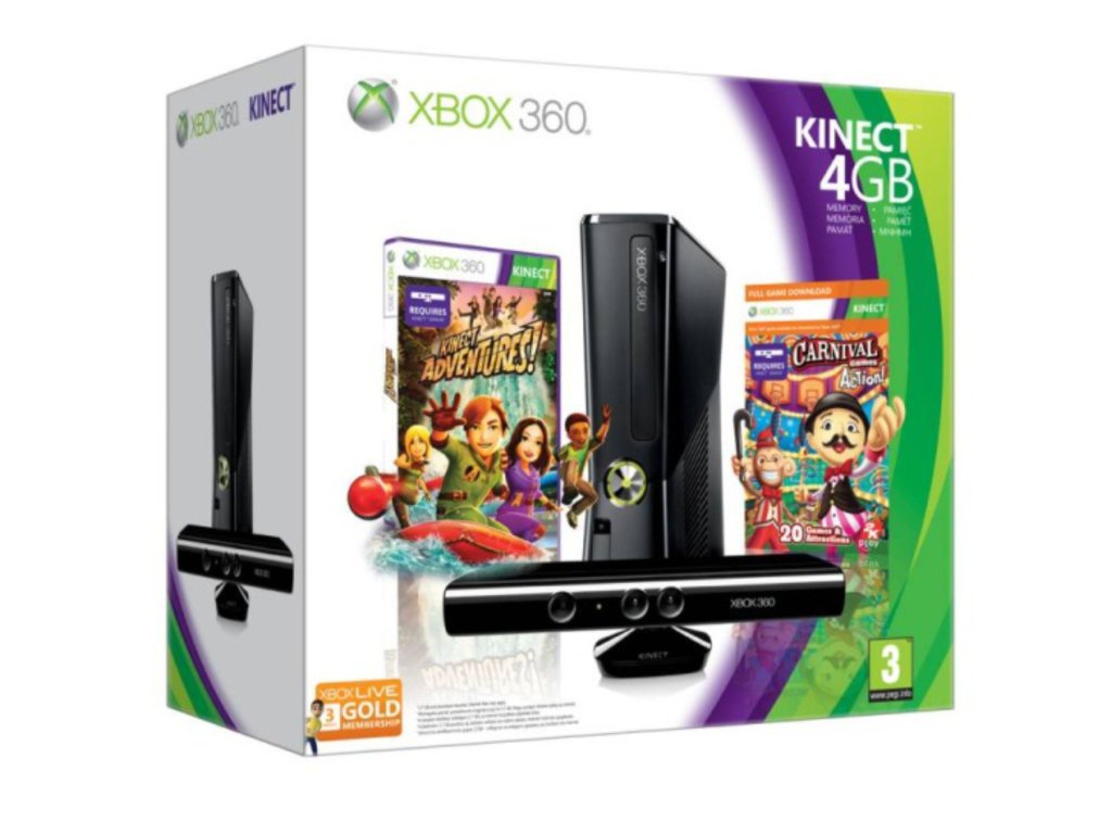 Produkt XBOX 360 Slim 4GB