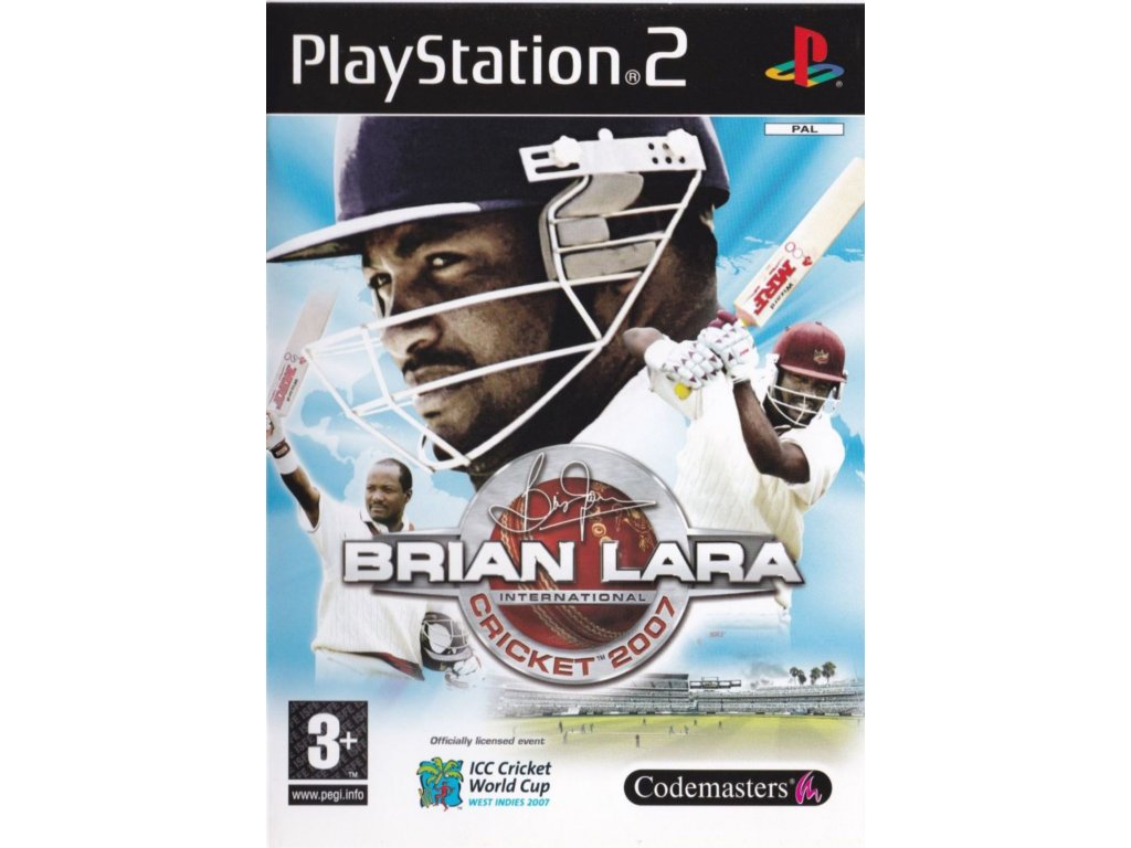 PS2 Brian Lara International Cricket 2007