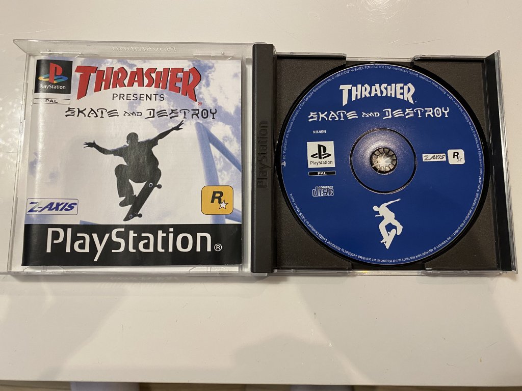 Thrasher skate and destroy ps1 deals