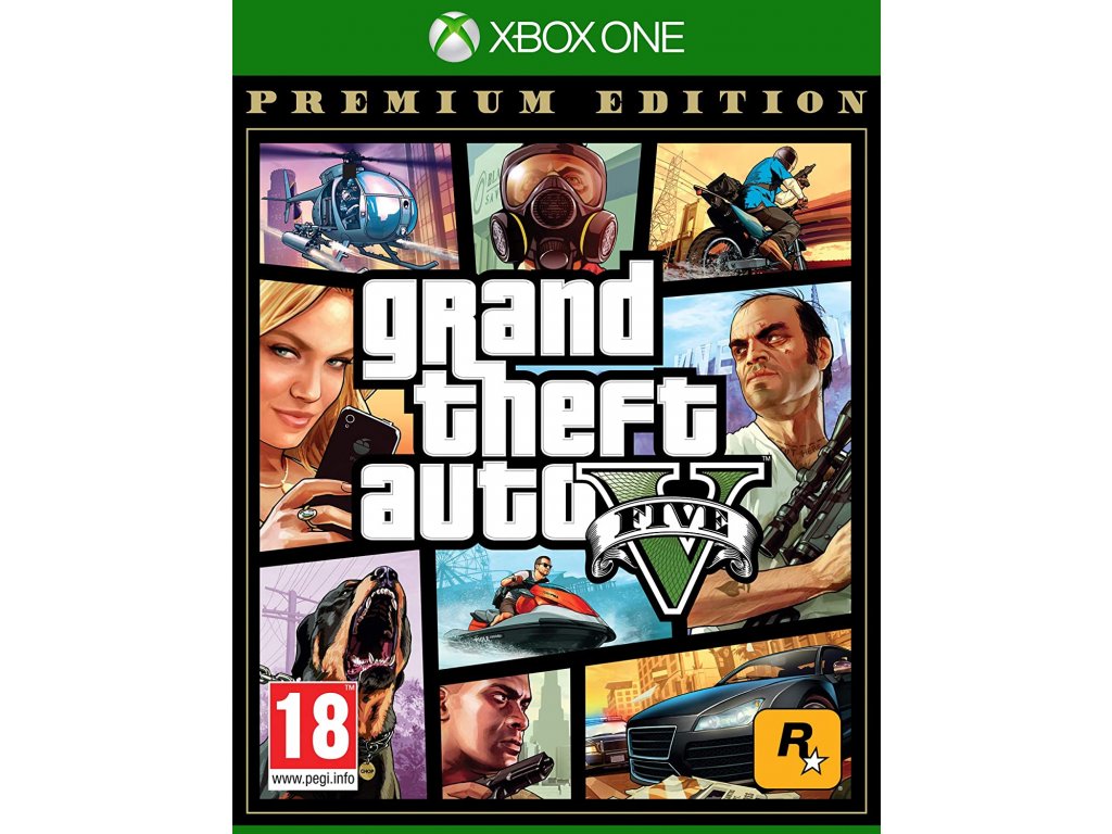 XBOX ONE Grand Theft Auto 5 (GTA V) - Premium Online Edition