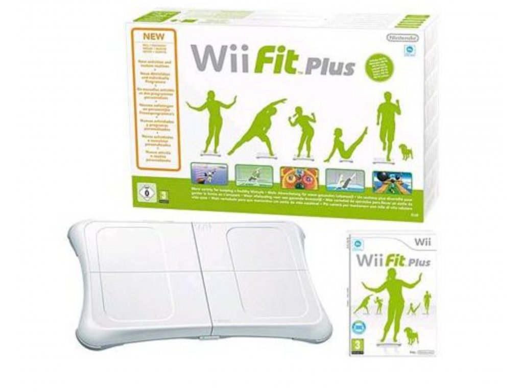 Wii Balance board + Wii fit GAMERSHOUSE.CZ