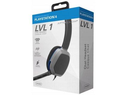 PS4 Afterglow Headset Level 1 (Új)