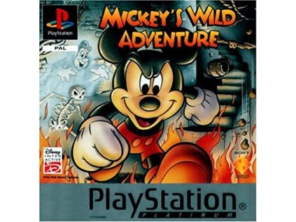 PS1 Mickey's Wild Adventure platinum