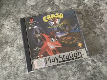 PS1 Crash Bandicoot 2 cortex strikes back Platinum