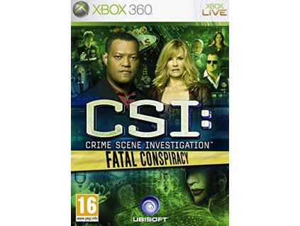 XBOX 360 CSI: Fatal Conspiracy