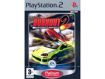 PS2 Burnout 2: Point of Impact PLATINUM