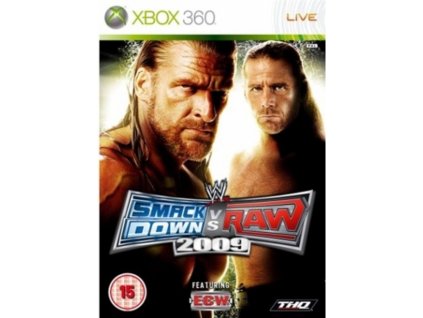XBOX 360 WWE SmackDown vs Raw 2009
