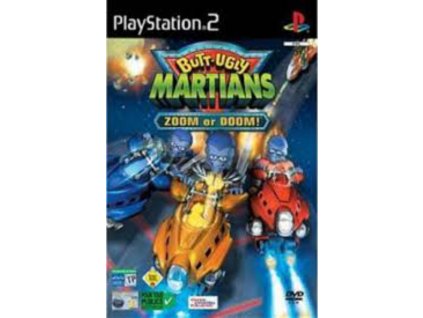 PS2 Butt Ugly Martians Zoom or Doom