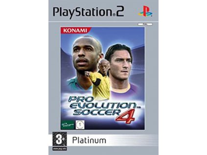 PS2 Pro Evolution Soccer 4 platinum