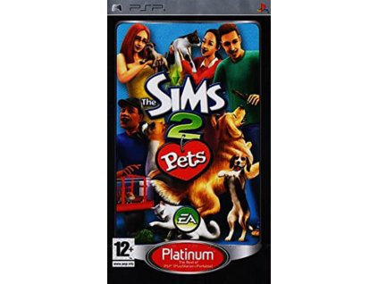 PSP The Sims 2 Pets PLATINUM